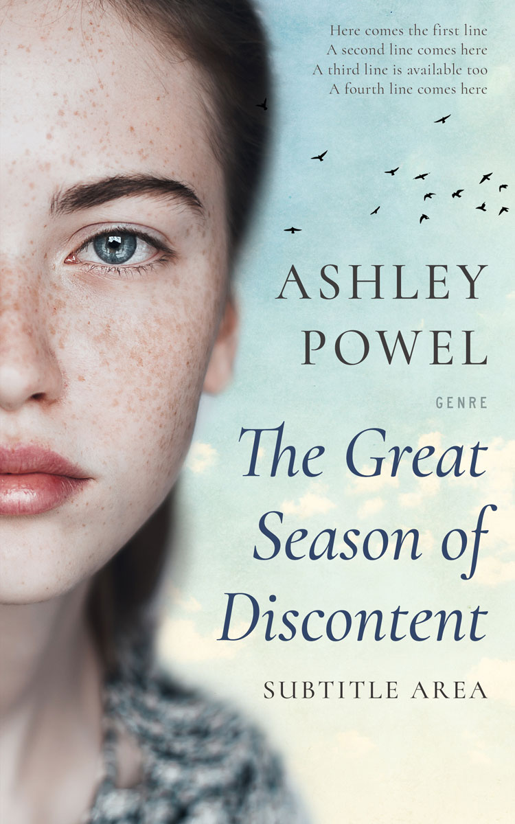 2D view of Premade Teen & Young Adult Book Cover - Celeste