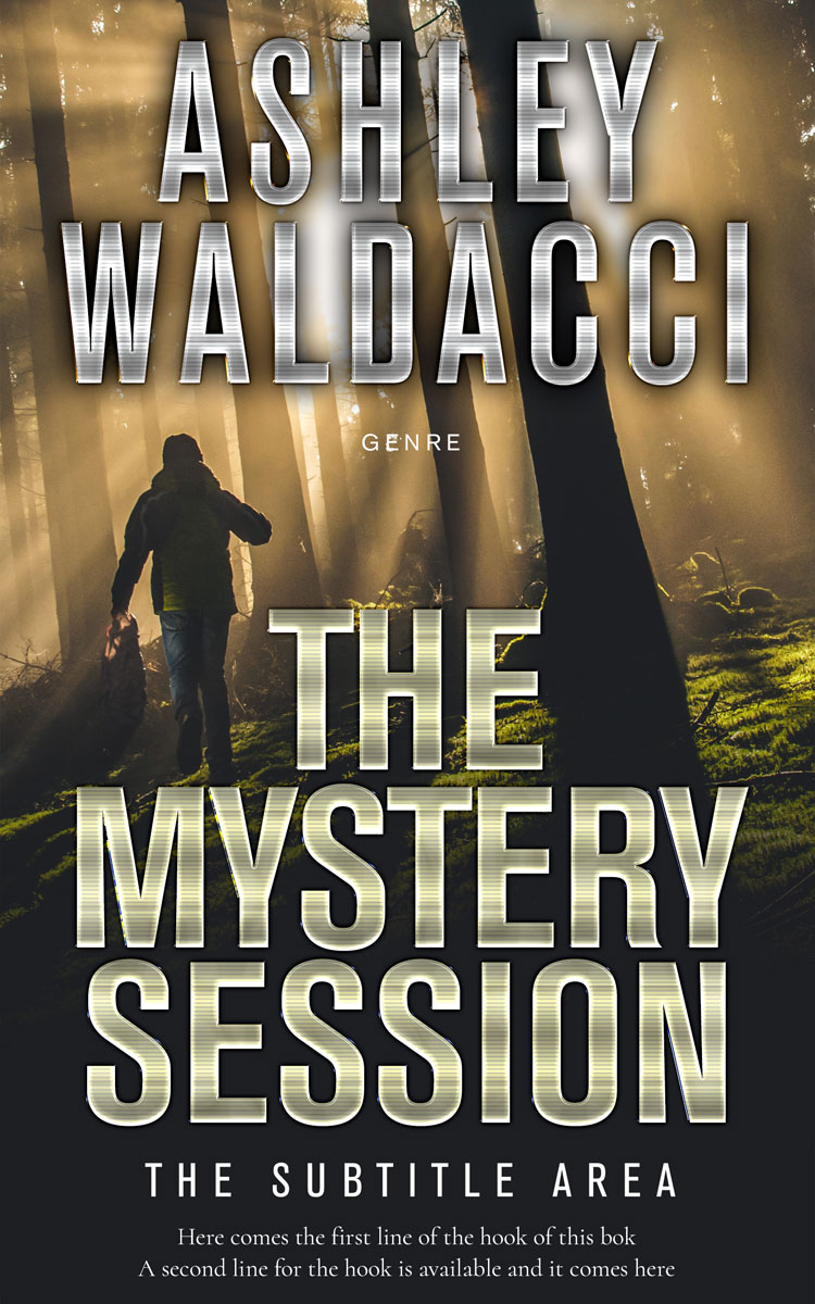 2D view of Premade Mystery & Thriller & Suspense Book Cover - Dune