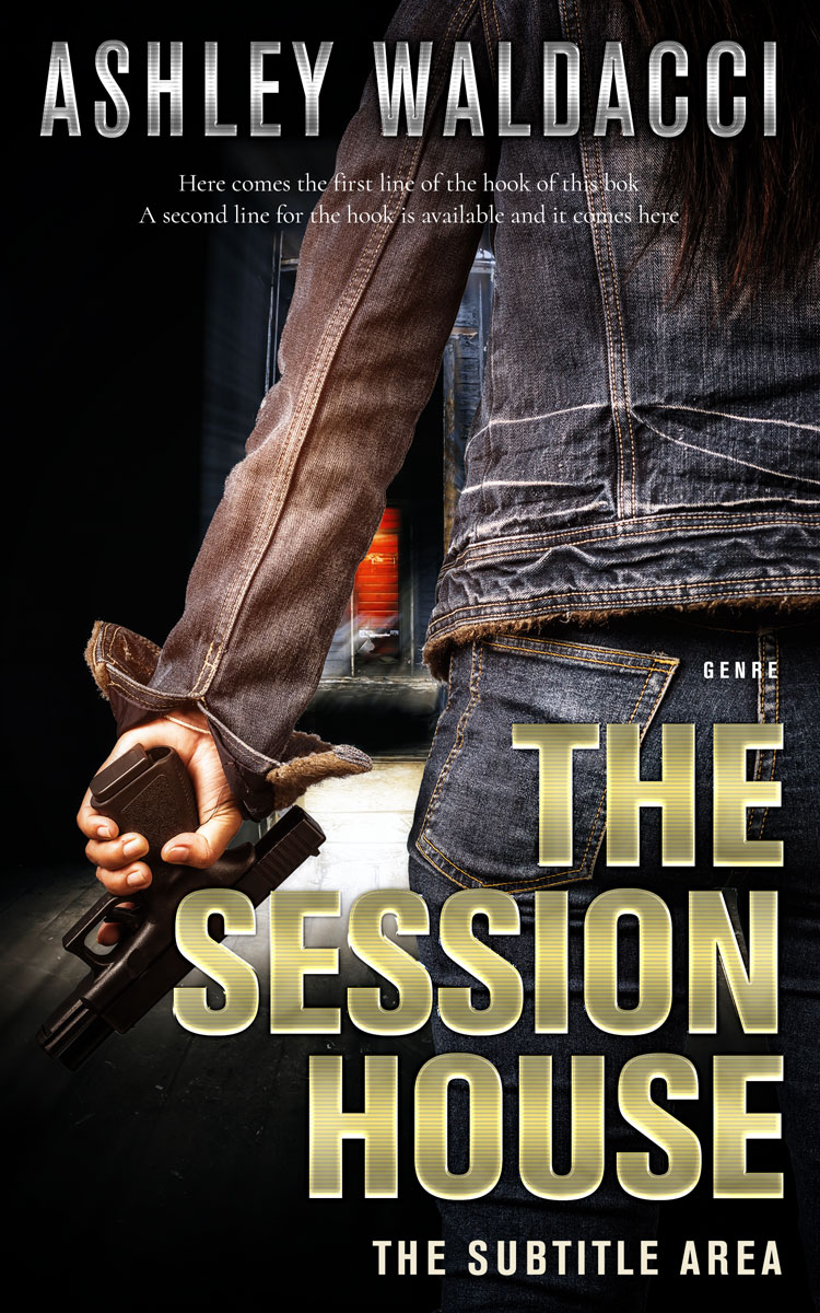 2D view of Premade Mystery & Thriller & Suspense Book Cover - Indian Khaki