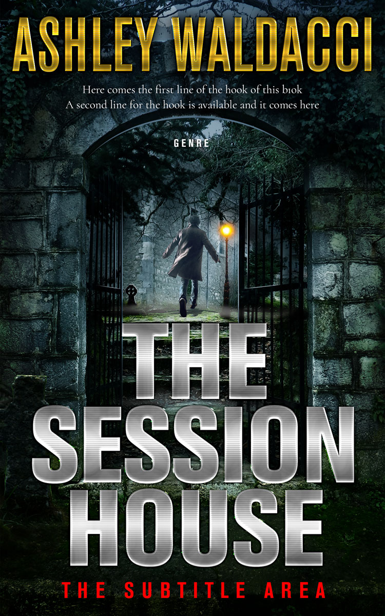 2D view of Premade Mystery & Thriller & Suspense Book Cover - Indian Khaki