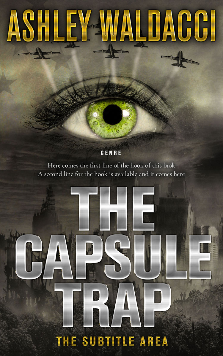 2D view of Premade Apocalyptica Book Cover - Armadillo