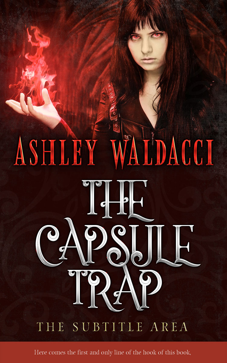 2D view of Premade Fantasy Book Cover - Fuzzy Wuzzy Brown