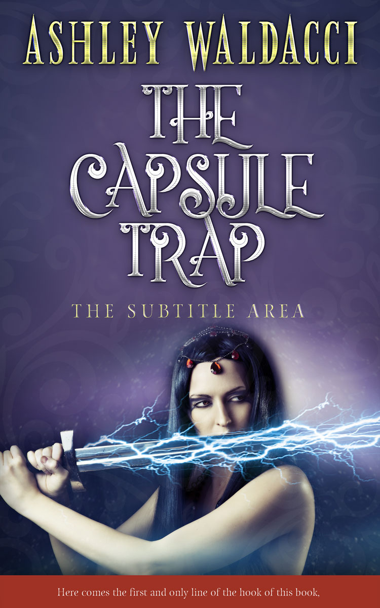 2D view of Premade Fantasy Book Cover - Mulled Wine