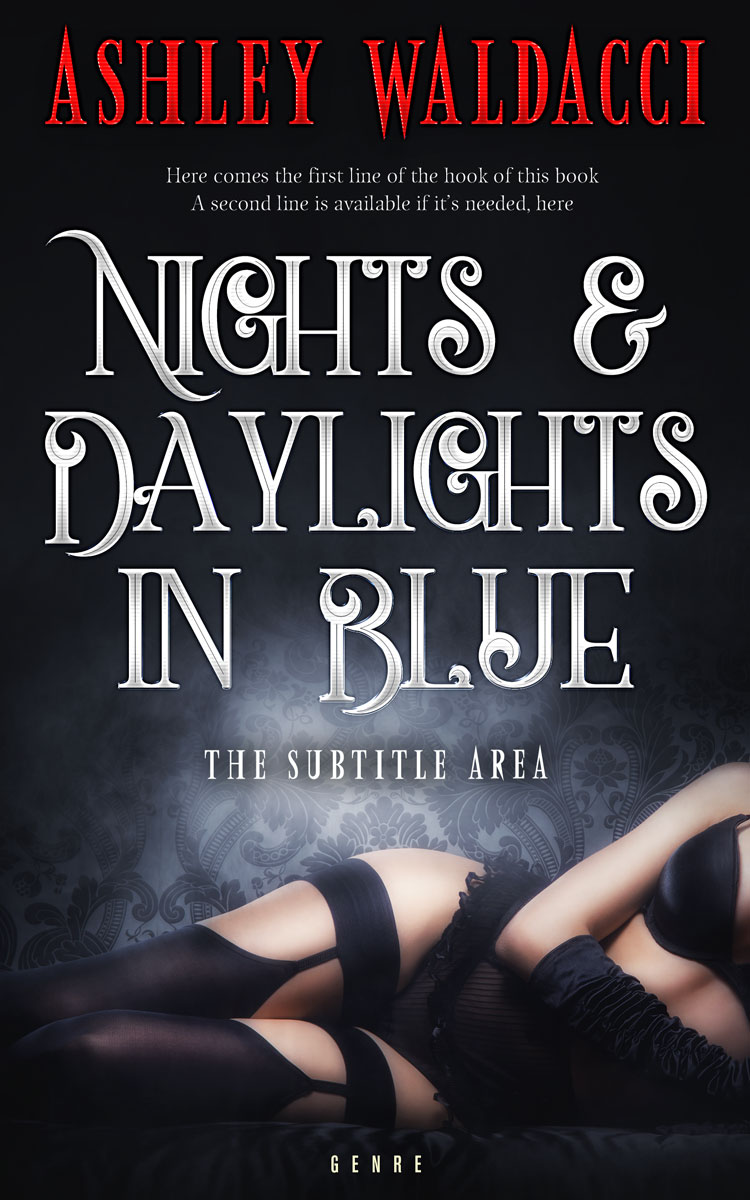 2D view of Premade Erotica Book Cover - Woodsmoke