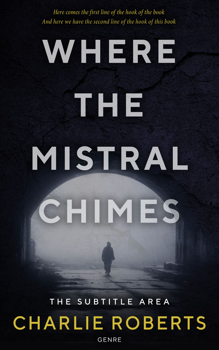 2D view of Premade Mystery & Thriller & Suspense Book Cover - Tide