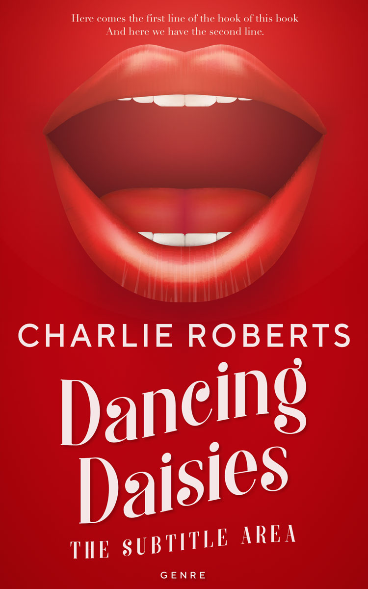 2D view of Premade Erotica Book Cover - Tamarillo