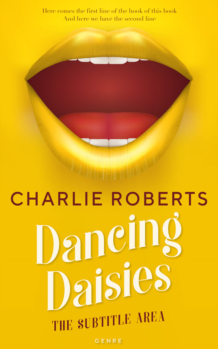 2D view of Premade Erotica Book Cover - Corn