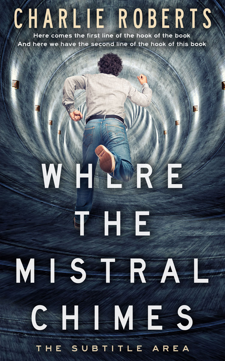 2D view of Premade Mystery & Thriller & Suspense Book Cover - Ebony Clay