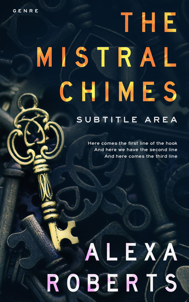 2D view of Premade Mystery & Thriller & Suspense Book Cover - Firefly