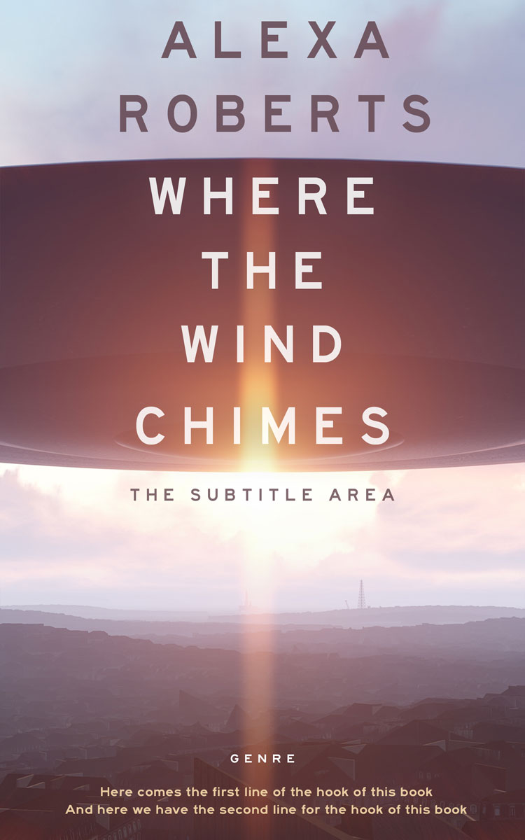 2D view of Premade Apocalyptica Book Cover - Mischka