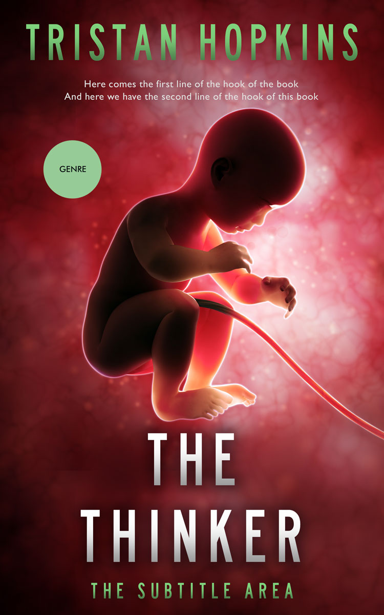 2D view of Premade Science & Nature Book Cover - Paco