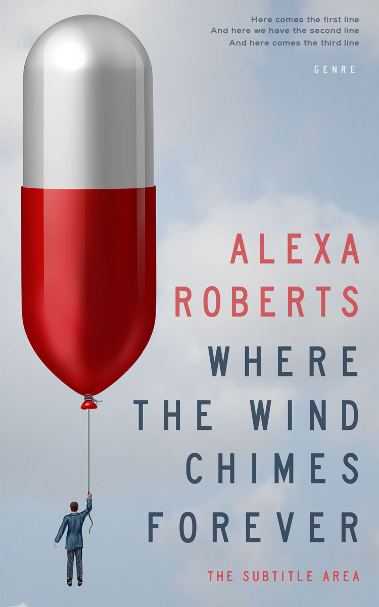 2D view of Premade Self-Improvement & Self-Help Book Cover - Loblolly