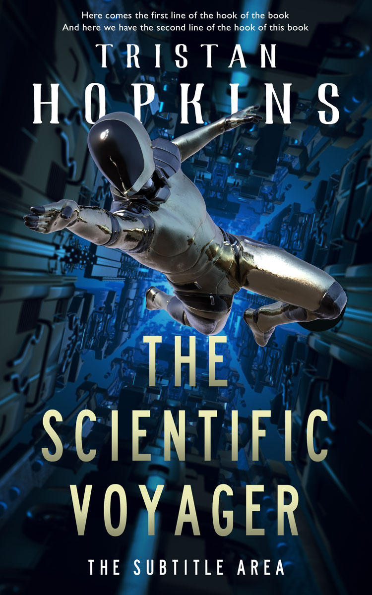 2D view of Premade Science Fiction Book Cover - Firefly