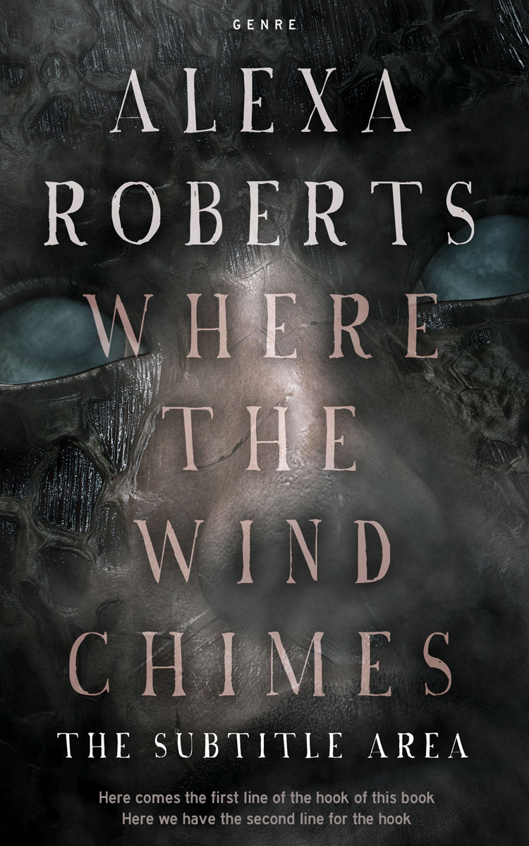 2D view of Premade Mystery & Thriller & Suspense Book Cover - Heavy Metal