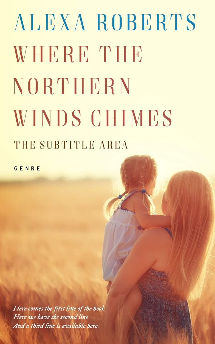 2D view of Premade Family & Parenting Book Cover - Citrine White