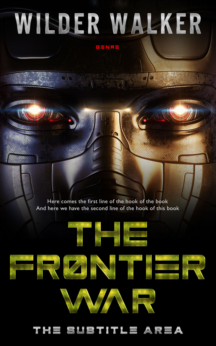 2D view of Premade Science Fiction Book Cover - Mongoose