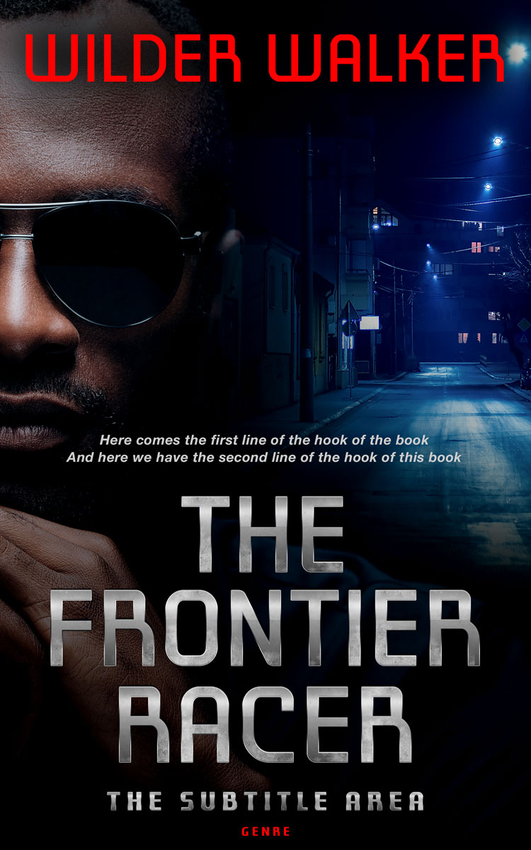 2D view of Premade Mystery & Thriller & Suspense Book Cover - Cinder