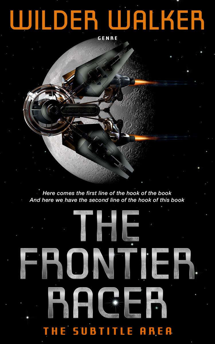 2D view of Premade Science Fiction Book Cover - Mongoose