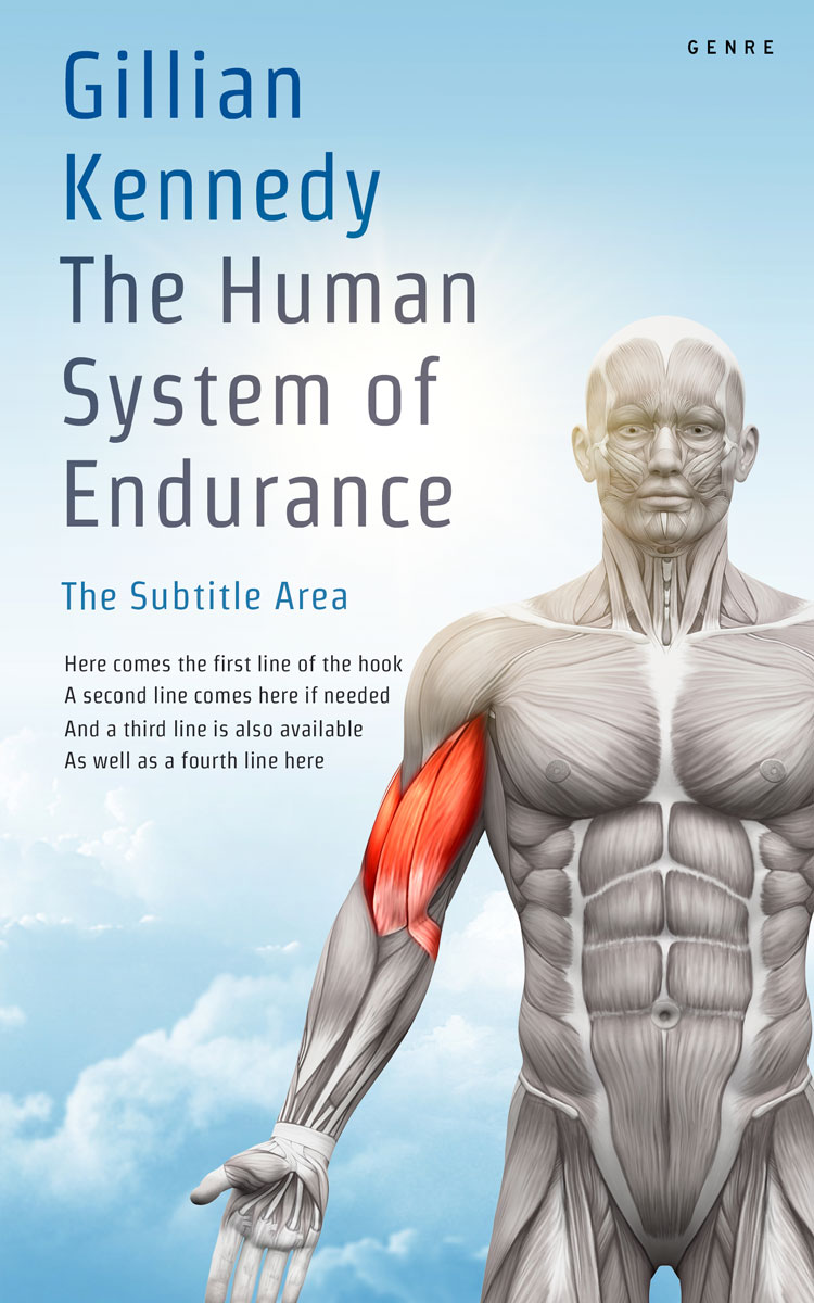 2D view of Premade Medical Book Cover - Geyser