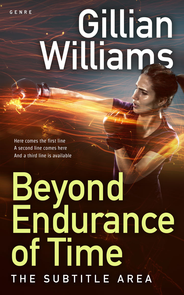 2D view of Premade Health & Dieting & Fitness Book Cover - Eclipse