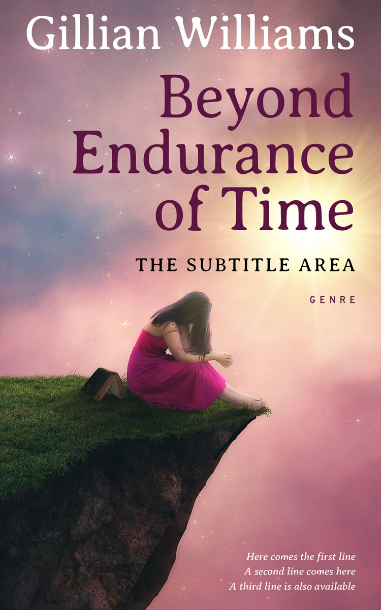 2D view of Premade Romance Book Cover - Quicksand