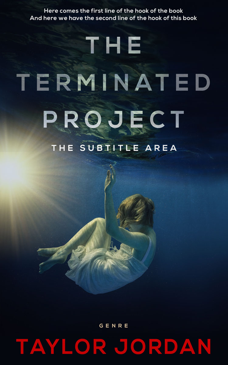 2D view of Premade Mystery & Thriller & Suspense Book Cover - Ebony