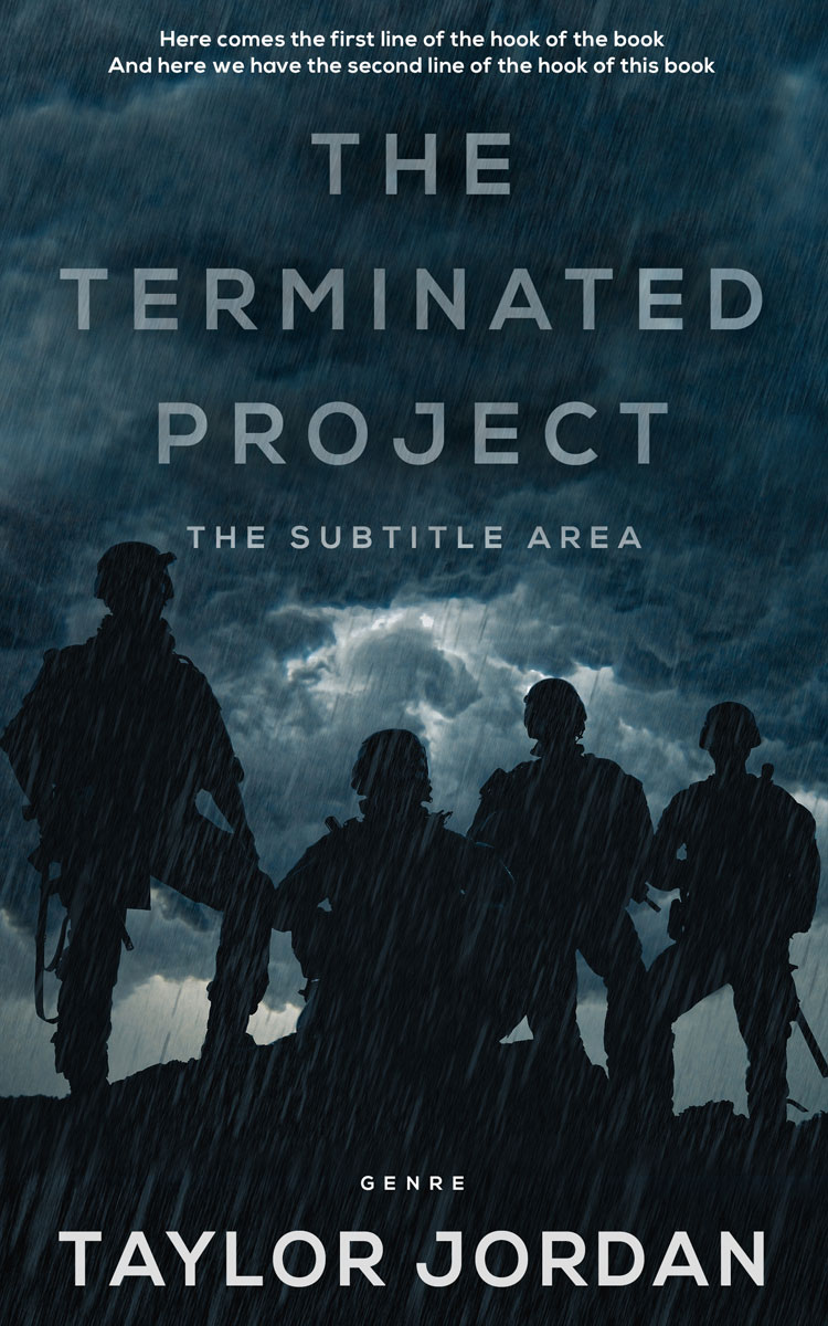 2D view of Premade Mystery & Thriller & Suspense Book Cover - Gable Green