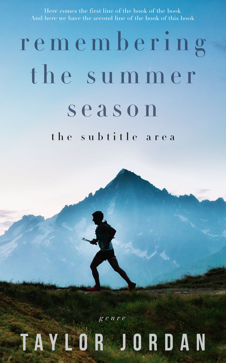 2D view of Premade Nature Book Cover - Half Baked