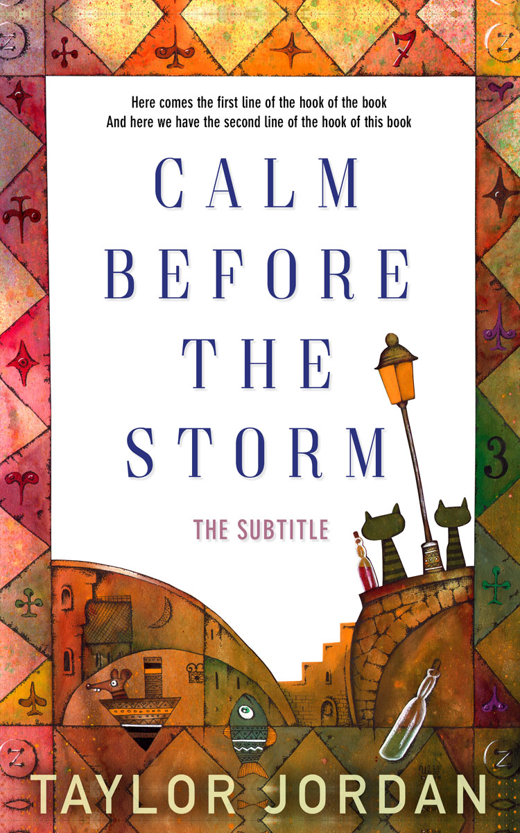 2D view of Premade Children's Book Cover - Mule Fawn