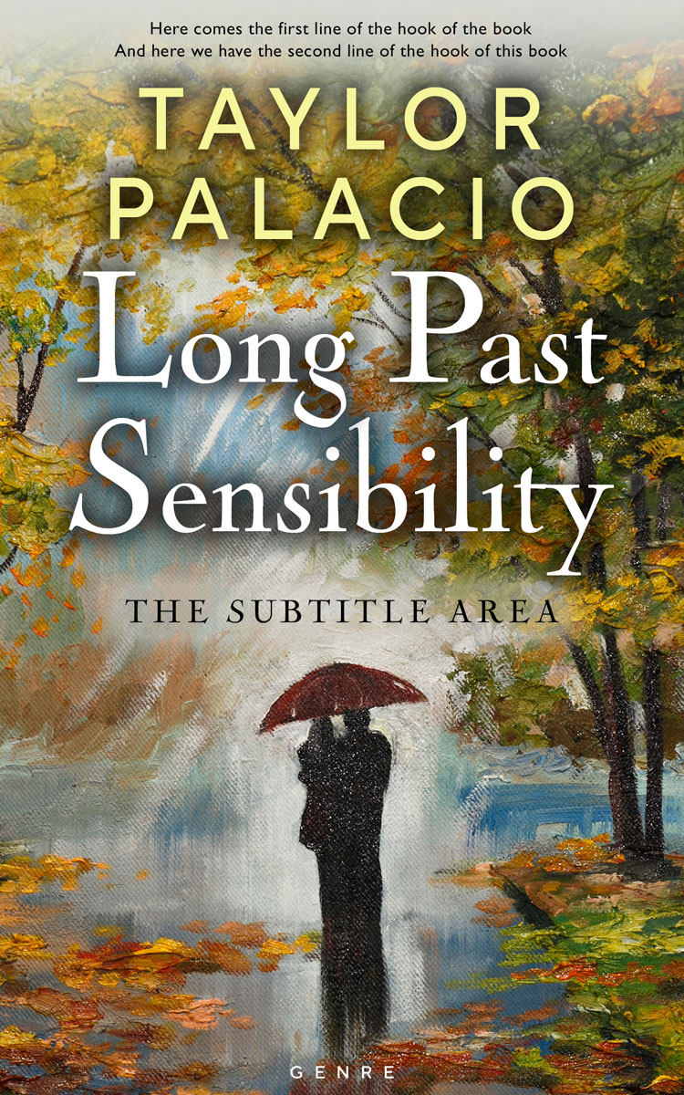 2D view of Premade Romance Book Cover - Clay Creek