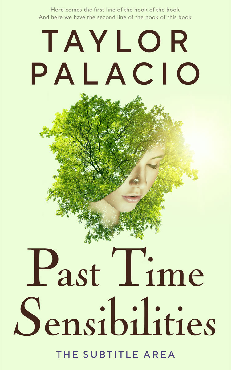 2D view of Premade Poetry Book Cover - Feta