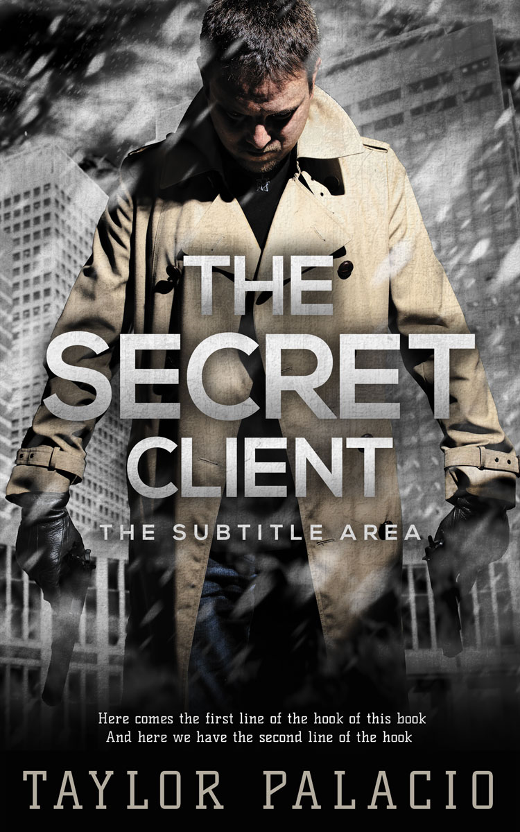 2D view of Premade Mystery & Thriller & Suspense Book Cover - Tuatara