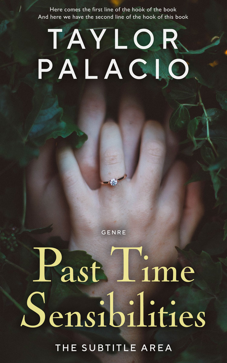 2D view of Premade Romance Book Cover - Rangitoto