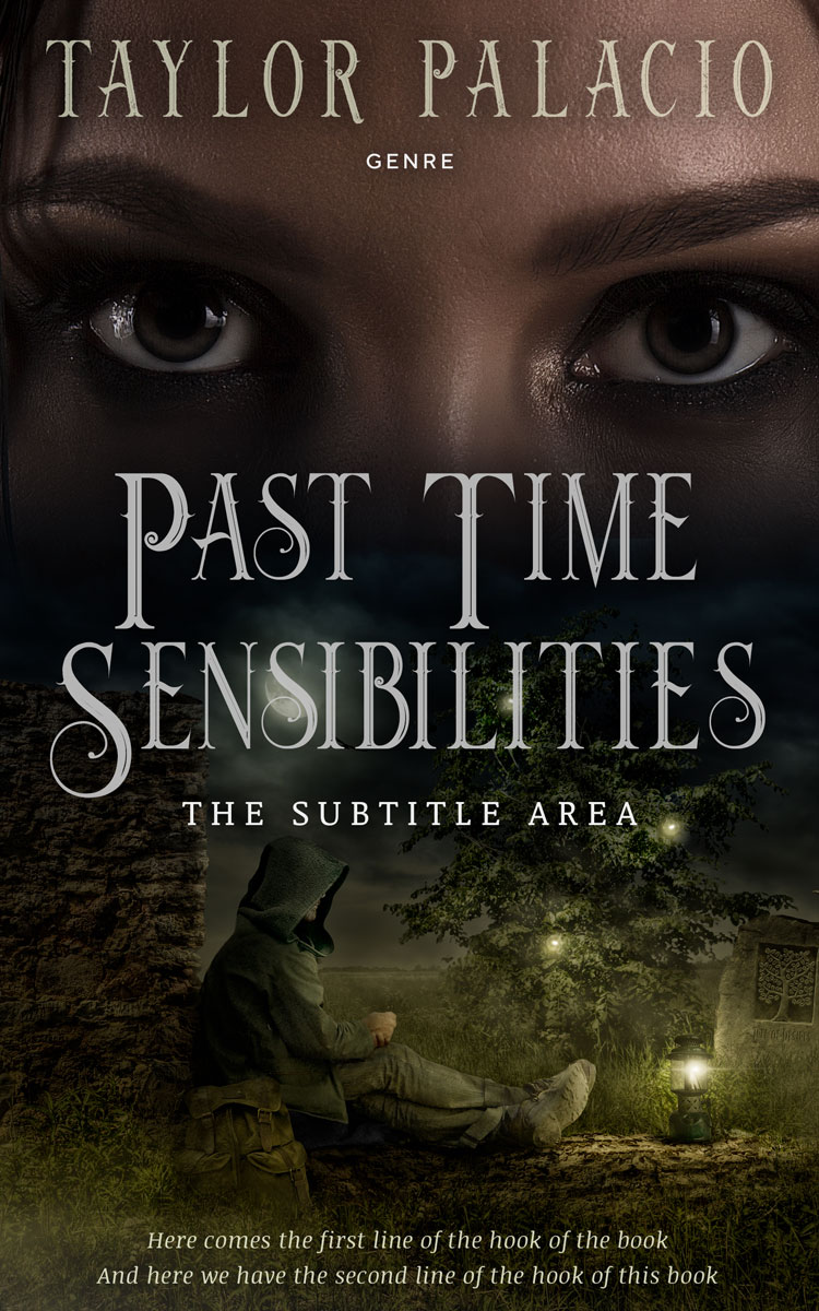 2D view of Premade Mystery & Thriller & Suspense Book Cover - Zeus