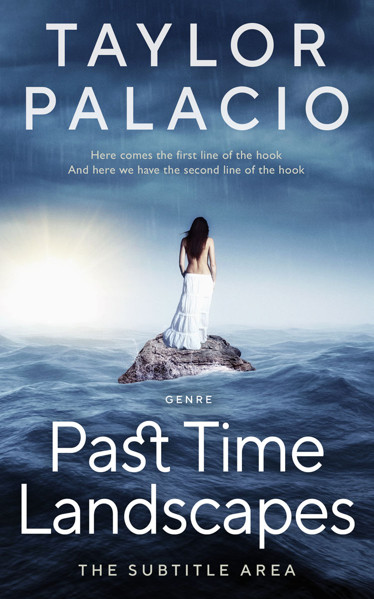 2D view of Premade Romance Book Cover - East Bay