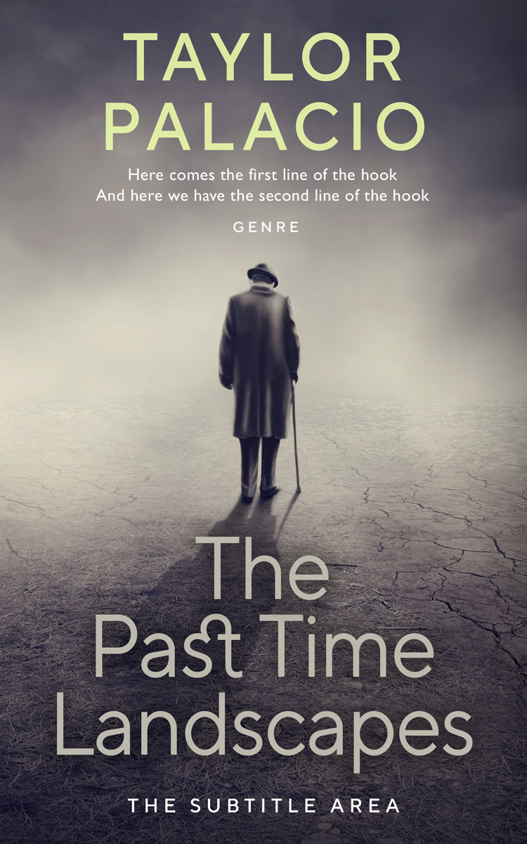 2D view of Premade Mystery & Thriller & Suspense Book Cover - Ship Gray