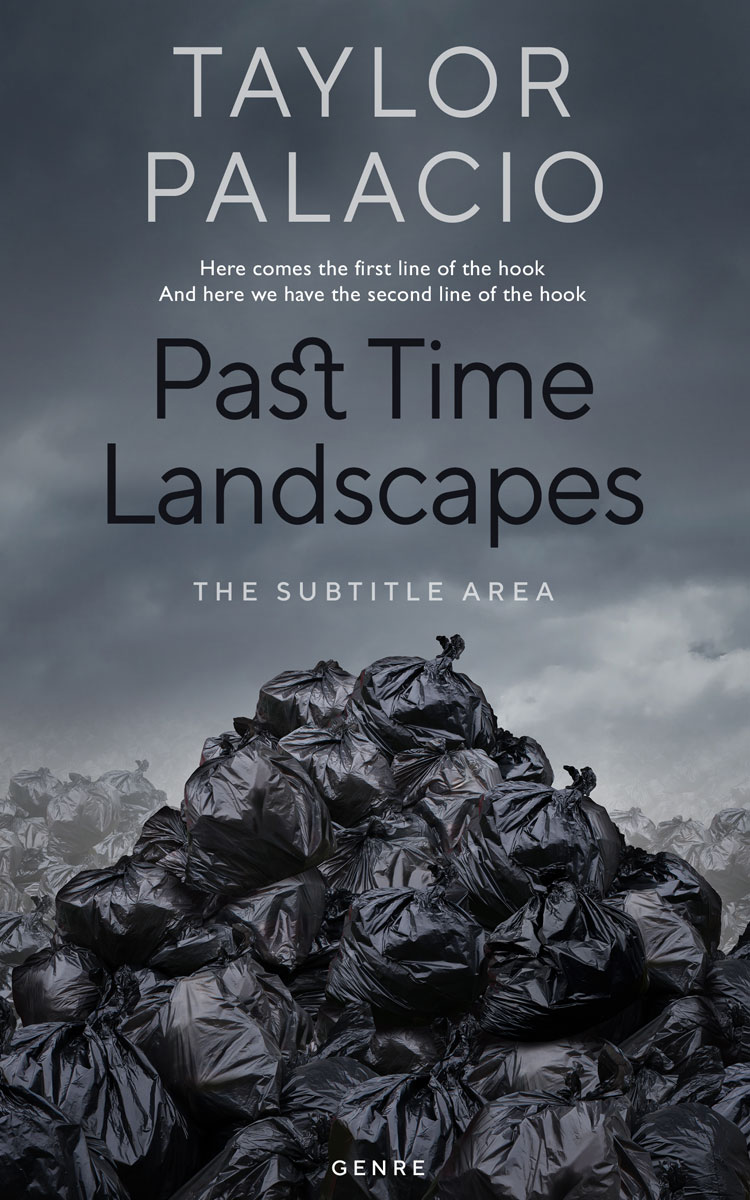 2D view of Premade Apocalyptica Book Cover - Shuttle Gray