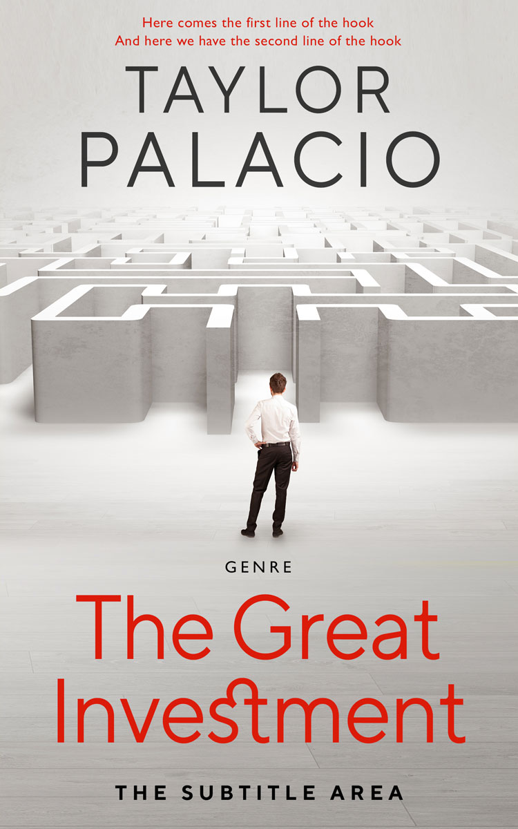 2D view of Premade Self-Improvement & Self-Help Book Cover - Cloud