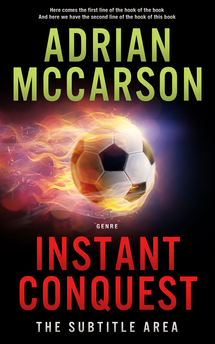 2D view of Premade Sports & Fitness Book Cover - Gondola