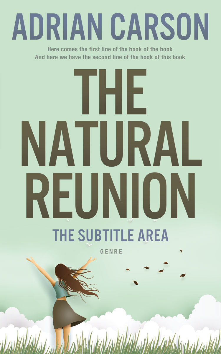 2D view of Premade Romance Book Cover - Surf Crest