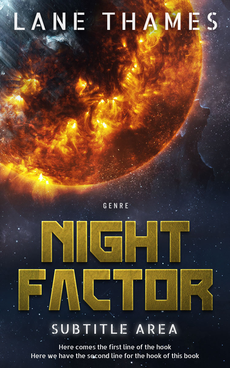 2D view of Premade Apocalyptica Book Cover - Baltic Sea