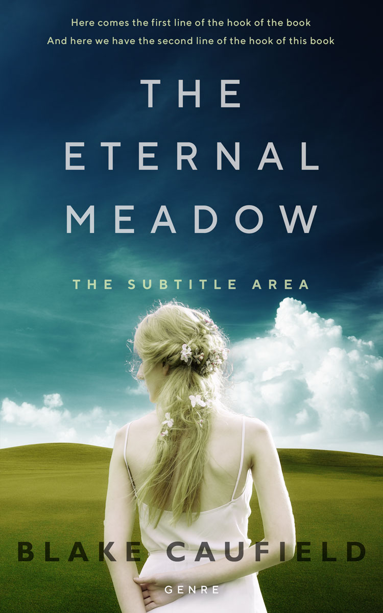 2D view of Premade Romance Book Cover - Celeste