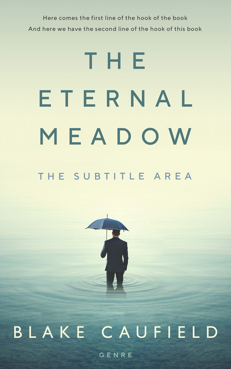 2D view of Premade Abstract Book Cover - Kidnapper