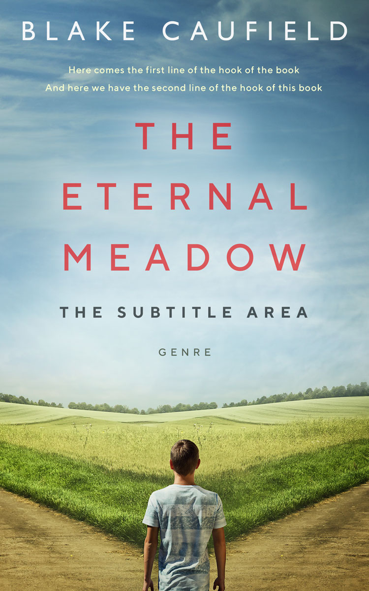 2D view of Premade Self-Improvement & Self-Help Book Cover - Powder Ash