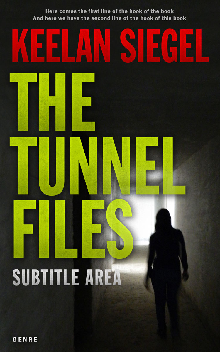 2D view of Premade Mystery & Thriller & Suspense Book Cover - Marigold