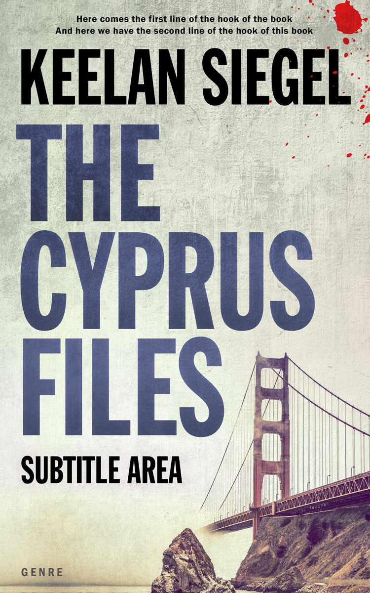 2D view of Premade Mystery & Thriller & Suspense Book Cover - Moon Mist