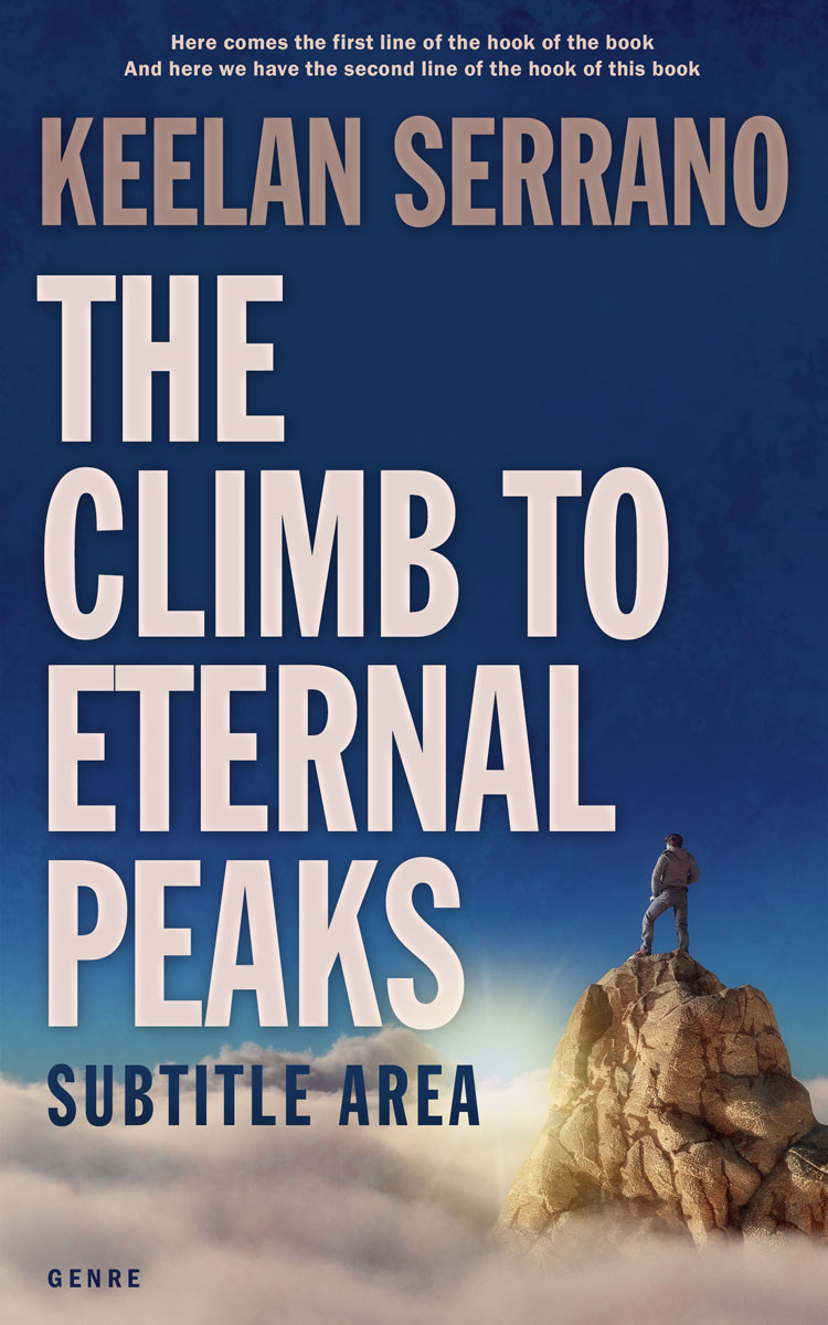 2D view of Premade Travel Book Cover - Soft Amber