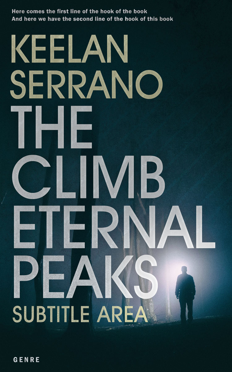 2D view of Premade Mystery & Thriller & Suspense Book Cover - Green Spring