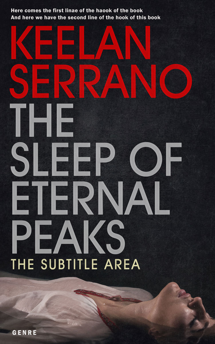 2D view of Premade Mystery & Thriller & Suspense Book Cover - Coral Tree