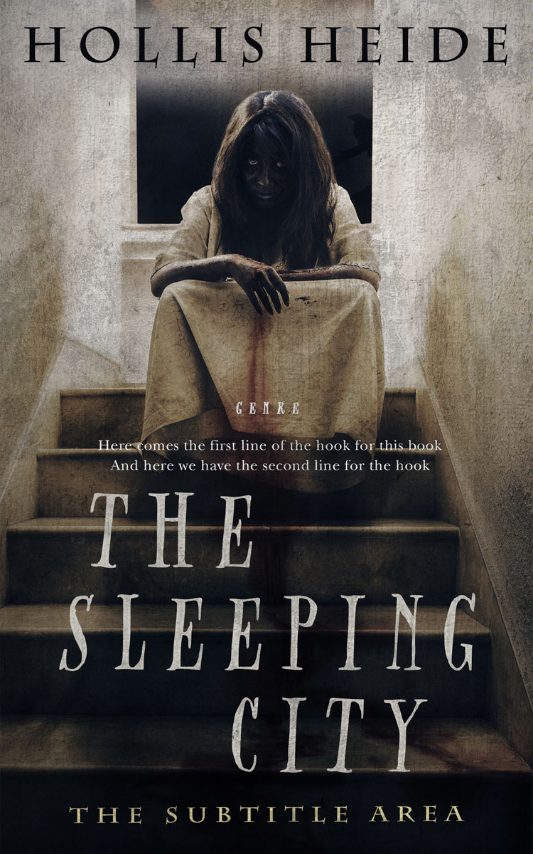 2D view of Premade Mystery & Thriller & Suspense Book Cover - Tide